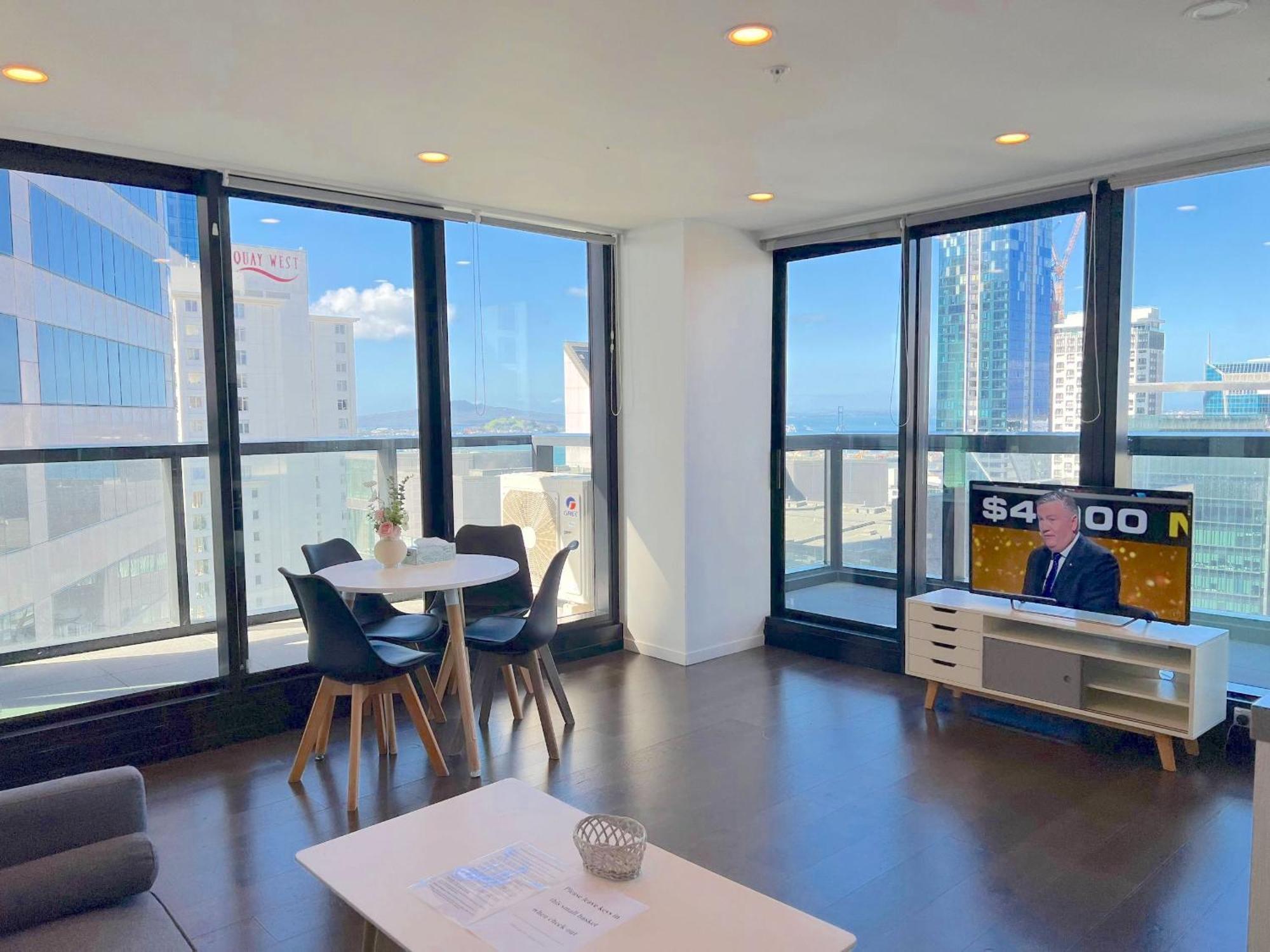 Appartement Magnificent Skytower, Sea, Habour View In Cbd à Auckland Extérieur photo
