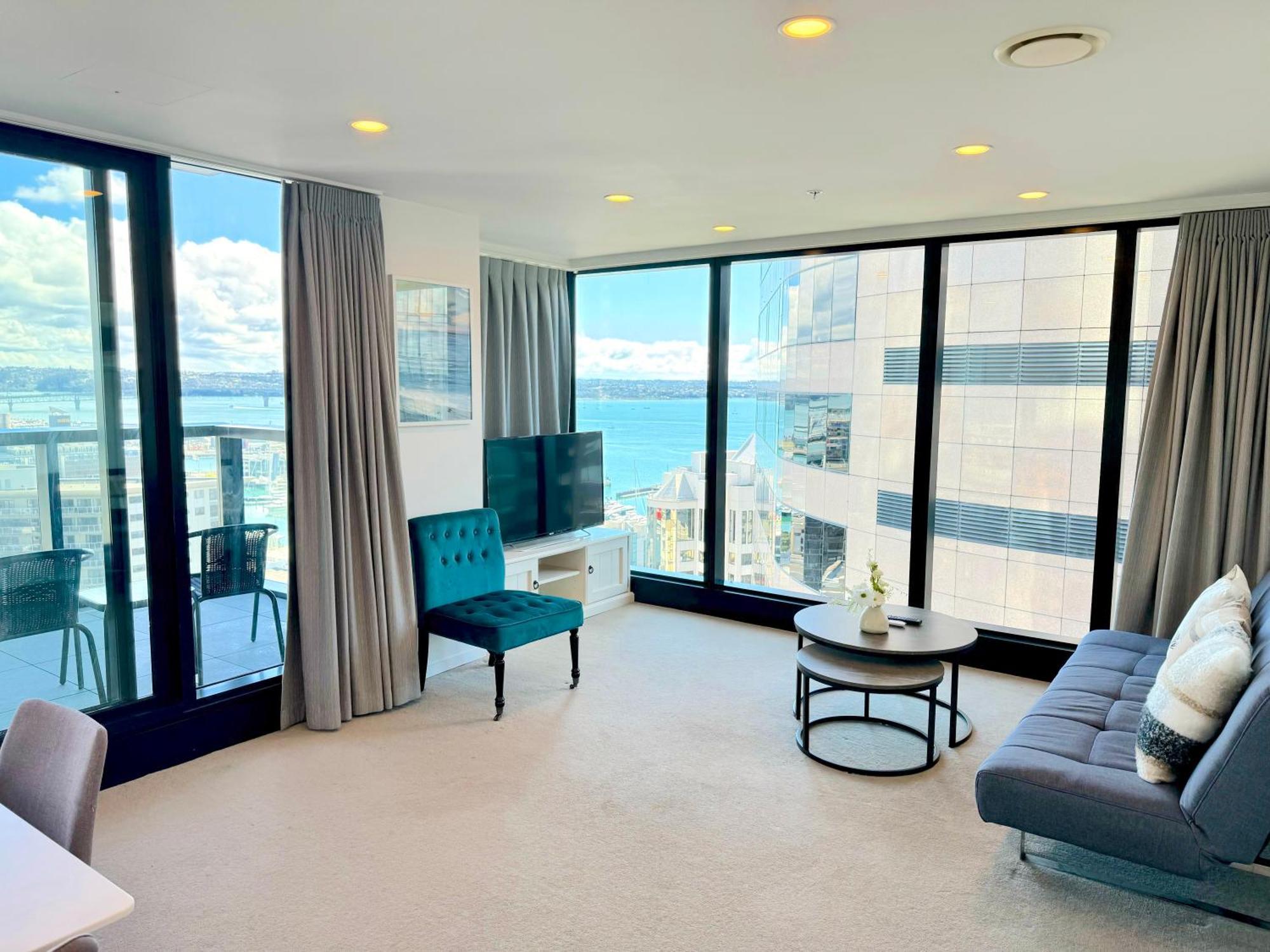 Appartement Magnificent Skytower, Sea, Habour View In Cbd à Auckland Extérieur photo