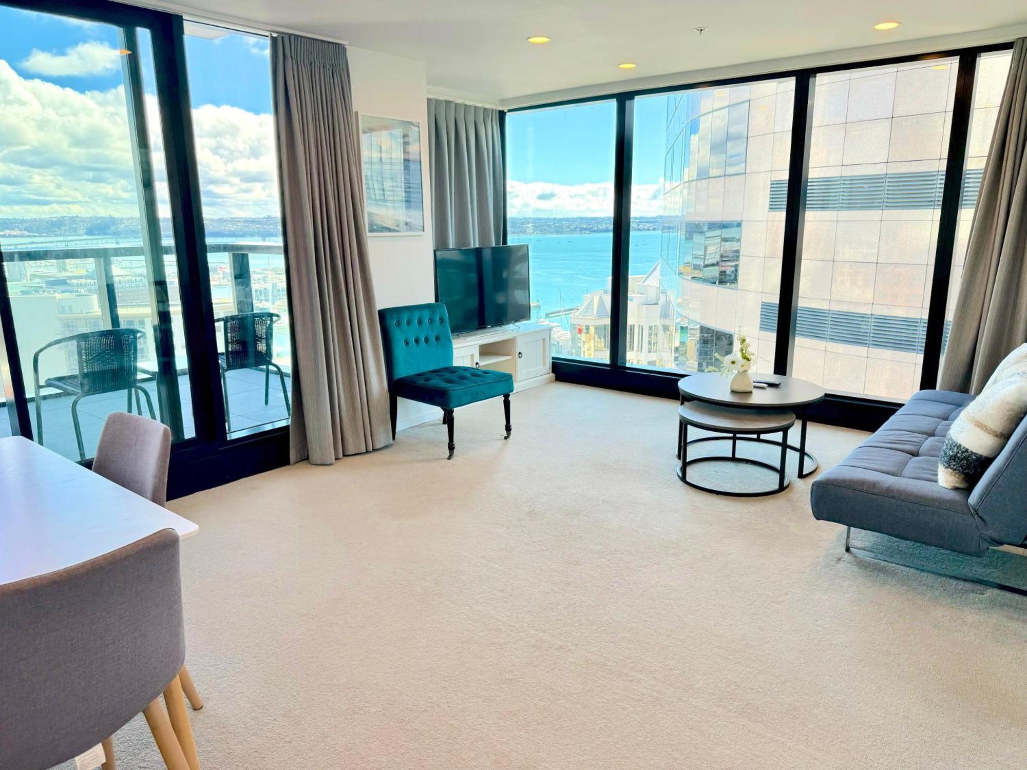 Appartement Magnificent Skytower, Sea, Habour View In Cbd à Auckland Extérieur photo