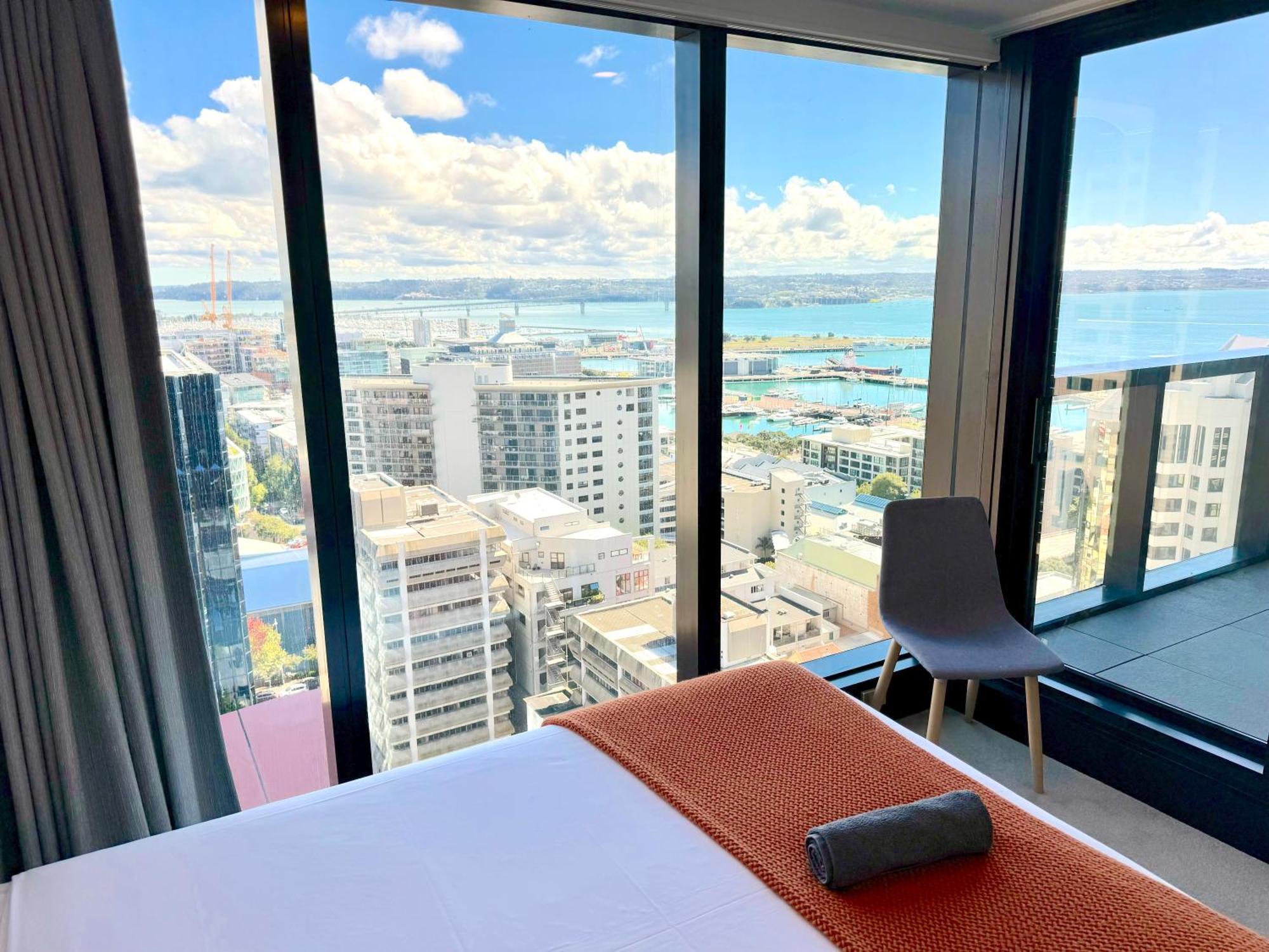 Appartement Magnificent Skytower, Sea, Habour View In Cbd à Auckland Extérieur photo