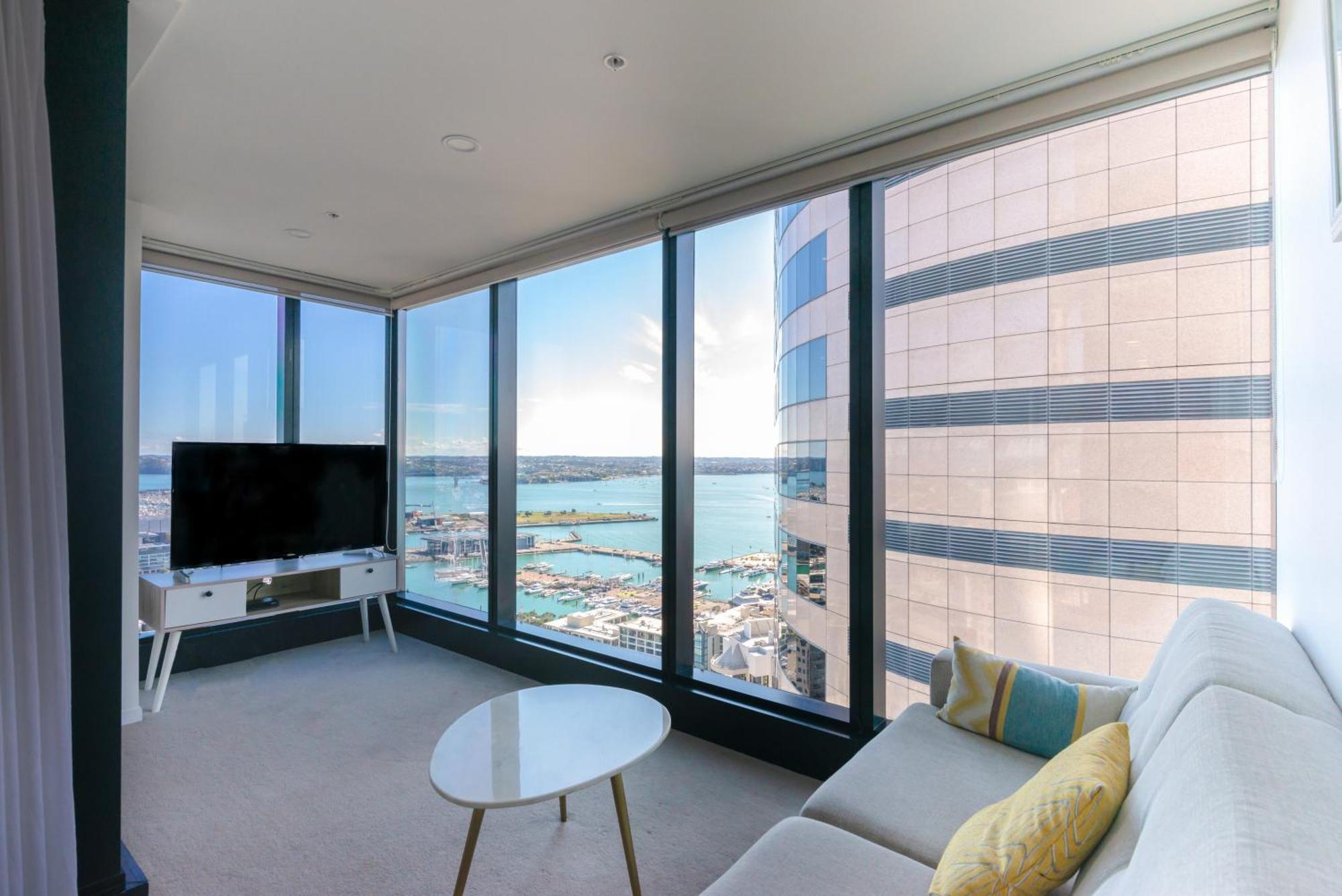 Appartement Magnificent Skytower, Sea, Habour View In Cbd à Auckland Extérieur photo